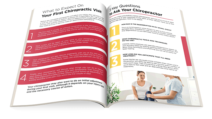 free report open showing inside pages