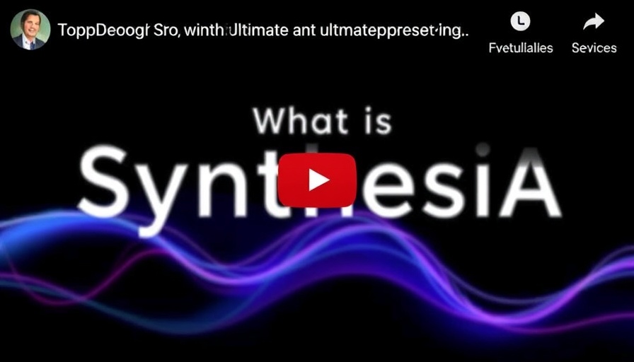 What is Synthesia? Ultimate presentation video
