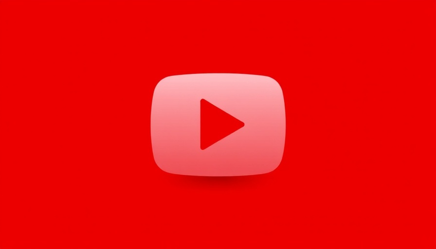 Iconic video platform logo in red, ideal for viral meme creation using VO3.