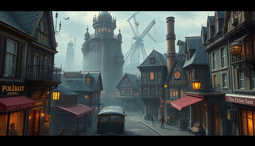 Steampunk Video Games In European Cities (Prompts Included)
