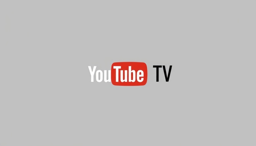 YouTube TV logo representing AI videos of yourself