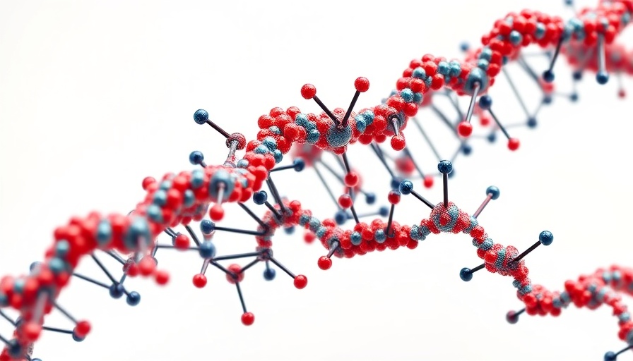 Intricate CRISPR molecular structure illustrating breakthroughs.