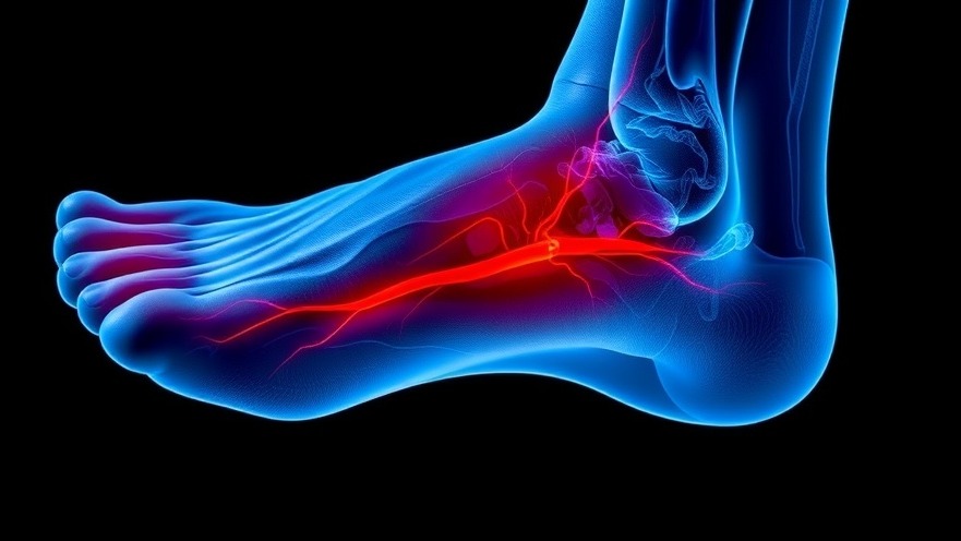 Illustration of human lower leg veins highlighting blood flow vitamins for improved circulation health.