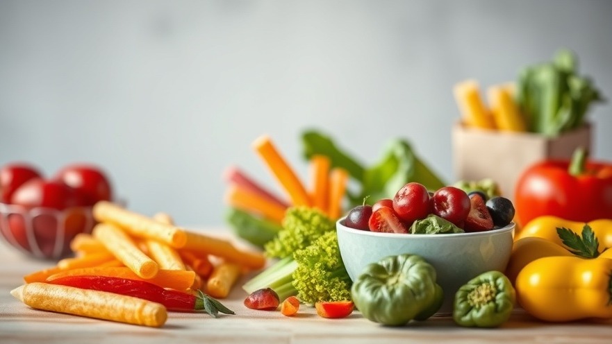 Vibrant, healthy food display showcasing intermittent fasting for sustainable living.