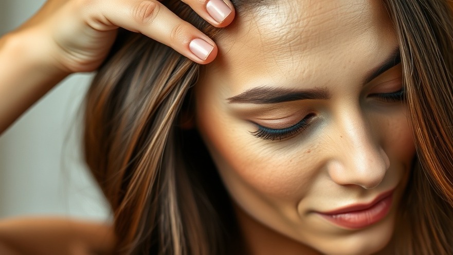 Woman enjoying beauty oil benefits for nourishing hair care in serene setting.