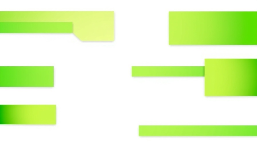 Sustainable AI concept with abstract green gradients.