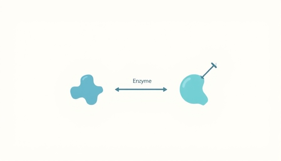 Diagram illustrating enzyme-substrate interaction for enzyme design