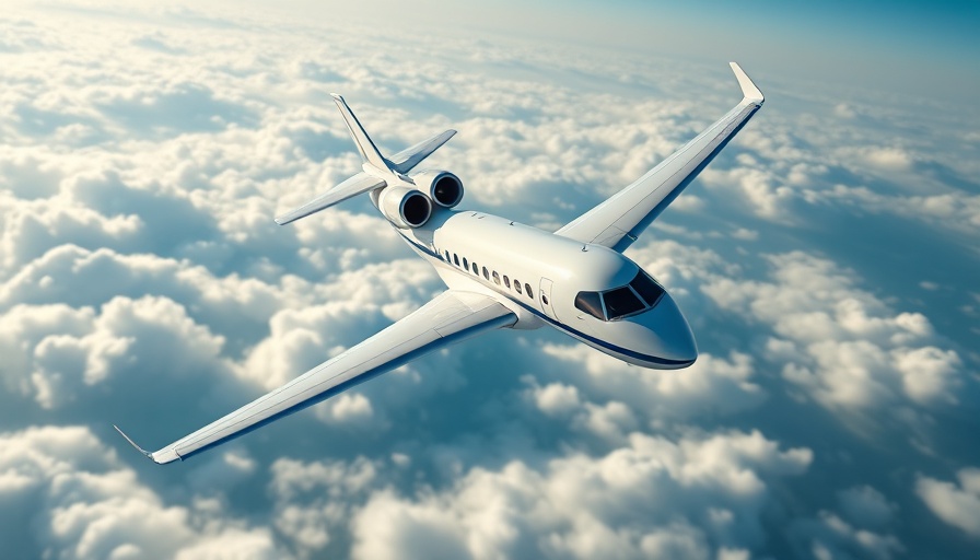 Airplane flying above clouds reflecting U.S. to Israel flights increase.