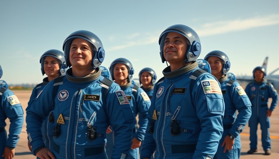 Astronauts standing on runway, Musk Danish astronaut controversy context.