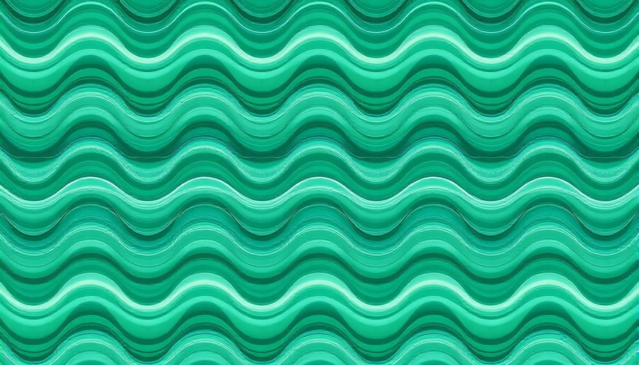 Abstract wavy patterns optimizing image generation pipelines.