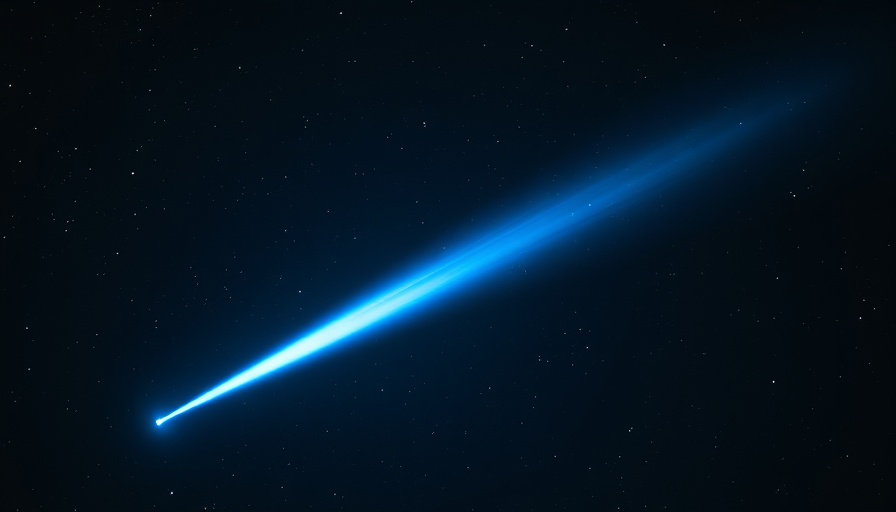 Bright comet symbolizing planetary defense against asteroids