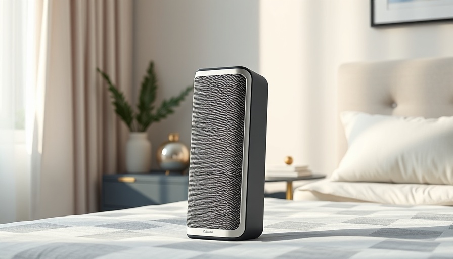 AI-powered Alexa in modern bedroom setting.