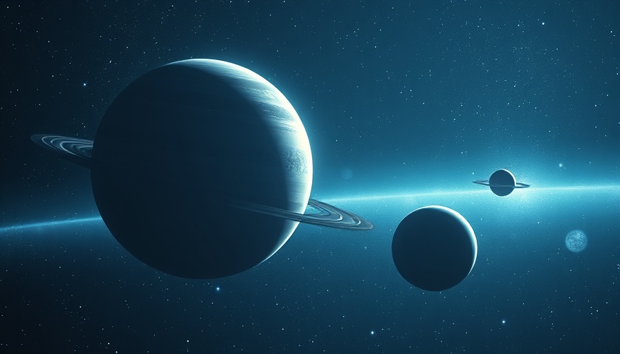 WASP-121b and other planets in a starry expanse.