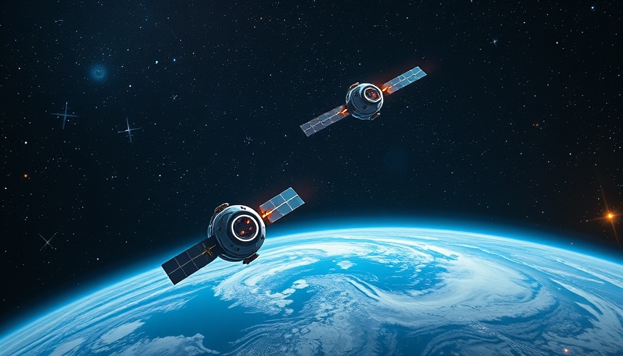 Illustration of NASA SPHEREx and PUNCH missions in space.