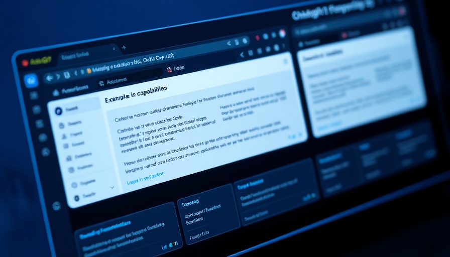 AI Learning Misconception depicted in ChatGPT interface with examples and capabilities.