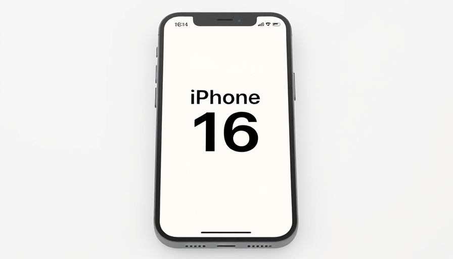 Sleek modern smartphone showcasing iOS 19 redesign.