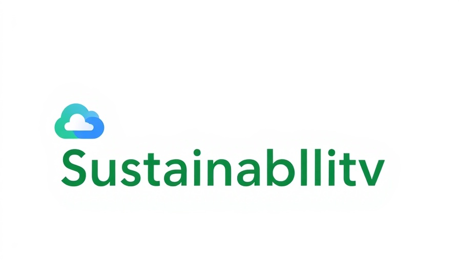 Google Cloud sustainability abstract green gradient circles.