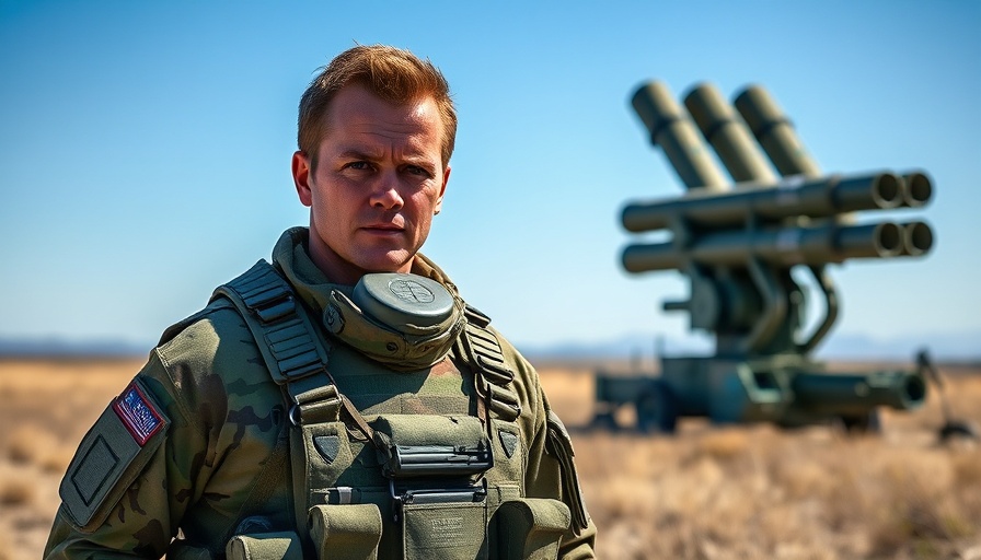 Soldier in field with missile launcher, R-73 missile adaptations