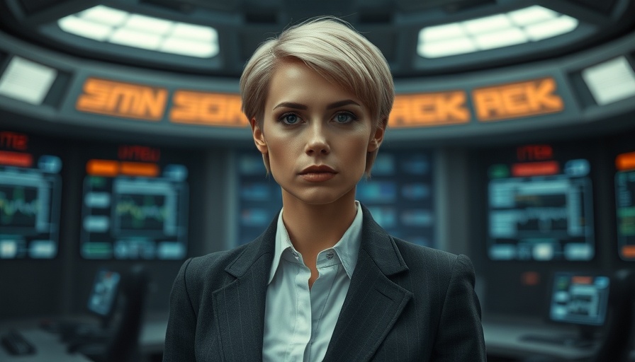 Andor Season 2: Stoic woman in futuristic setting.