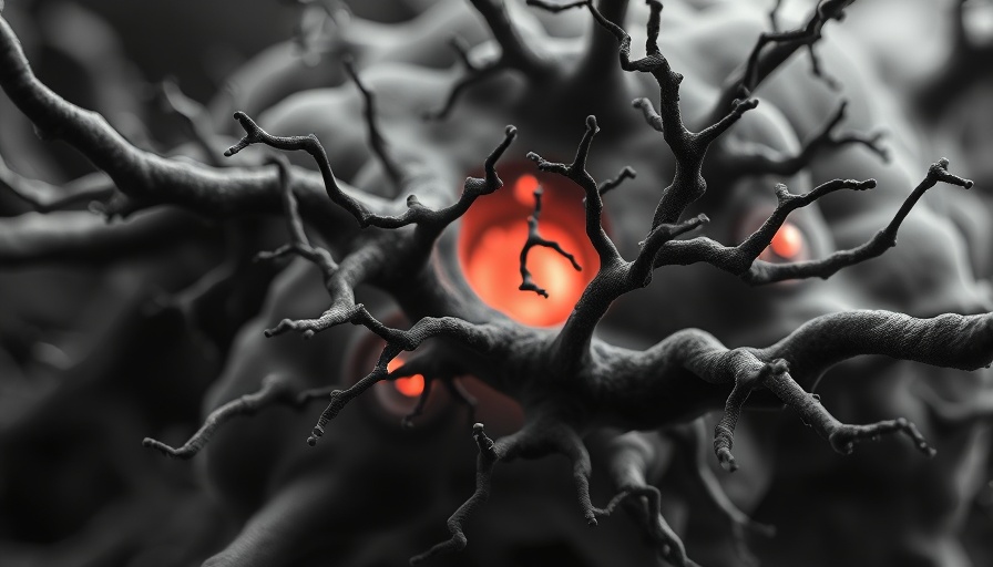 Microscopic neural structures depicting sleep and recovery.