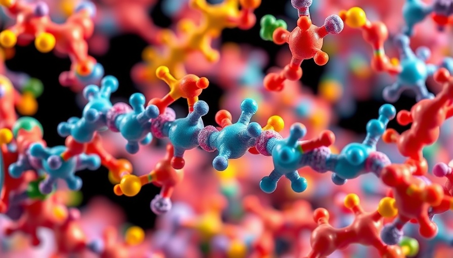 Detailed enzyme-substrate molecular structure in vibrant colors.