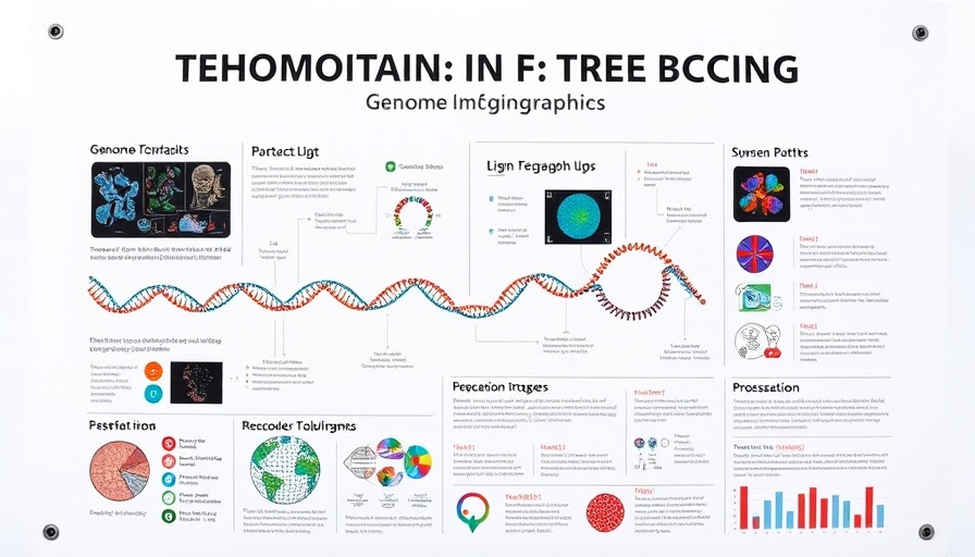 Infographic on real time genome imaging techniques and methods.