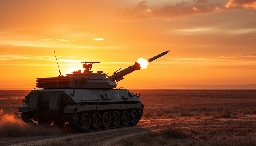 Jam-proof Russian drone HIMARS launching missile at sunset