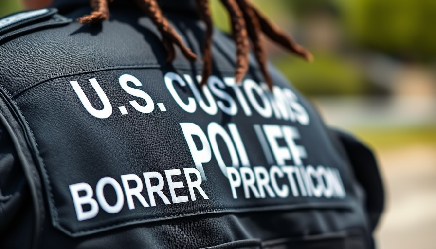 Police vest close-up highlighting law enforcement and security.