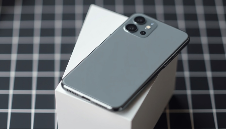 Sleek Google Pixel 10 Pro on a box showing design and details.