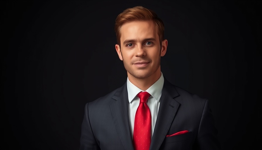 Confident male in suit, relevant to Ross Ulbricht Bitcoin Donation.