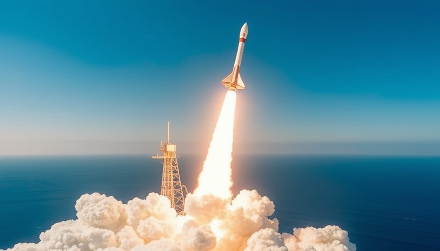 SpaceX Starlink satellite launch with Falcon 9 ascending