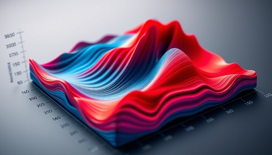 3D contour plot illustrates AI uncertainty data.