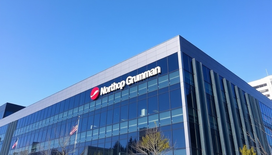 Northrop Grumman building showcasing focus on spending more on nuclear weapons