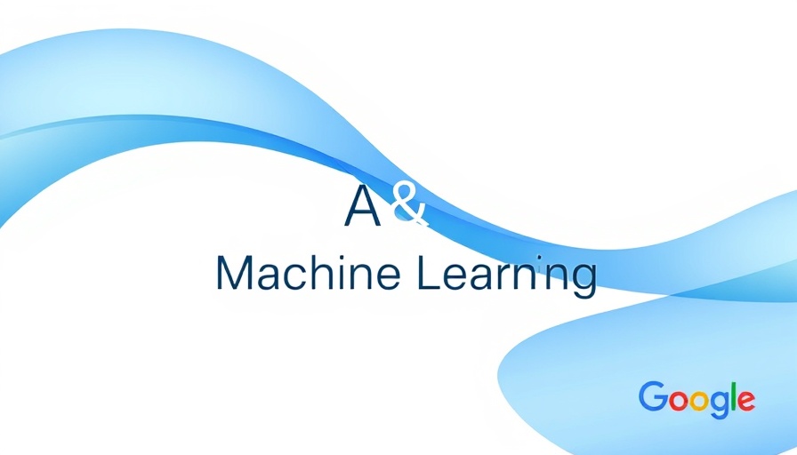 Abstract gradient design for AI & Machine Learning and Google Cloud.