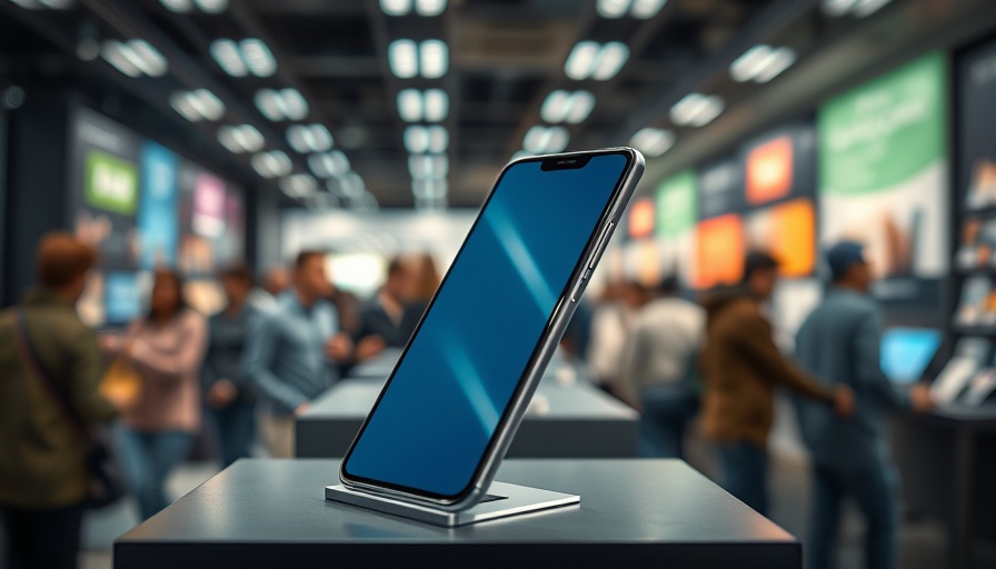 Apple iPhone 17 Pro Max battery upgrade display in tech store
