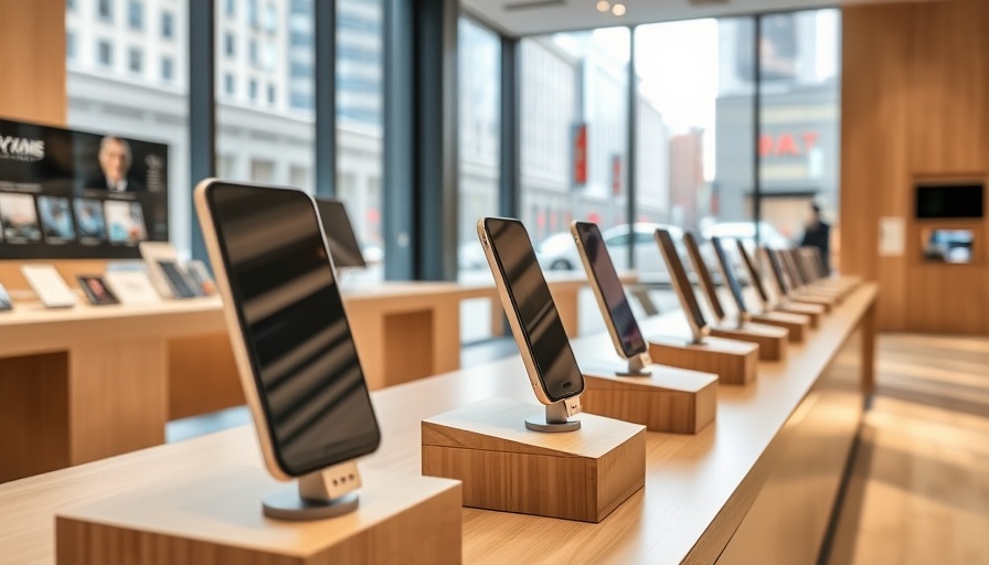 iPhone 17 Pro Max Battery Upgrade showcased among premium phones.