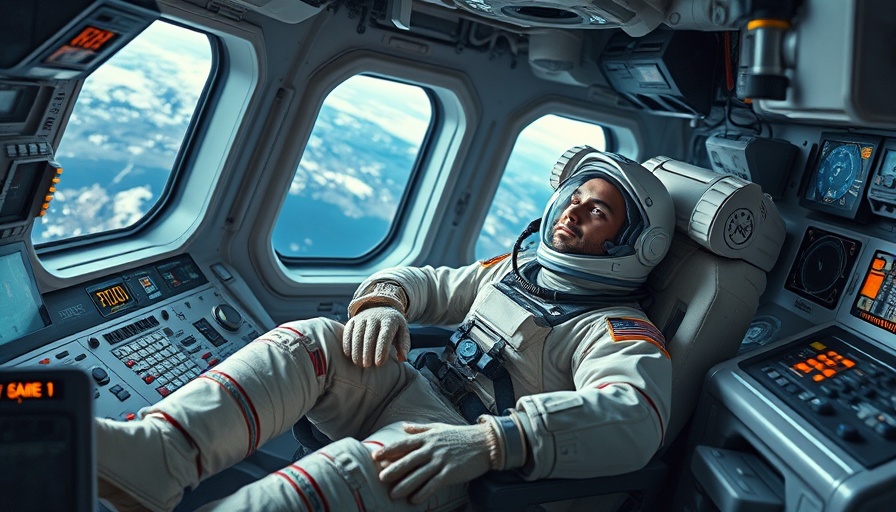 Astronaut with equipment on a spaceship, related to Sally Ride memorabilia auction.