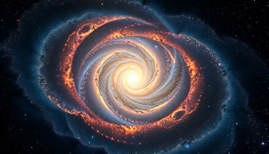 Stunning view of a spiral galaxy with glowing core and swirling arms.