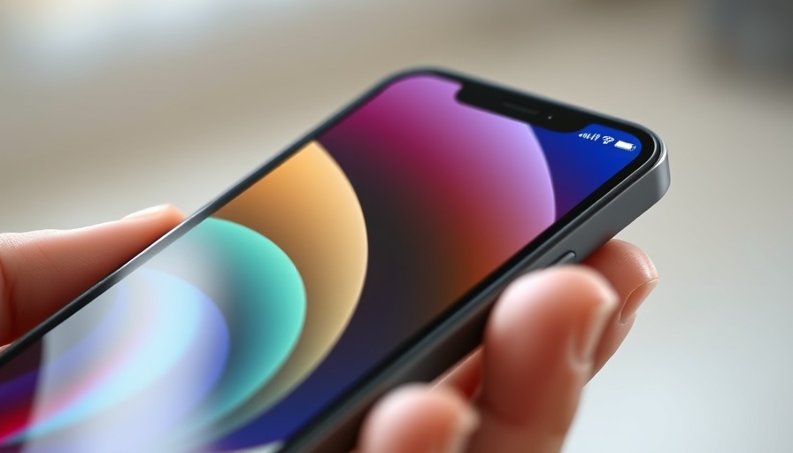 iPhone 16 Pro Max held, showcasing design aesthetics.