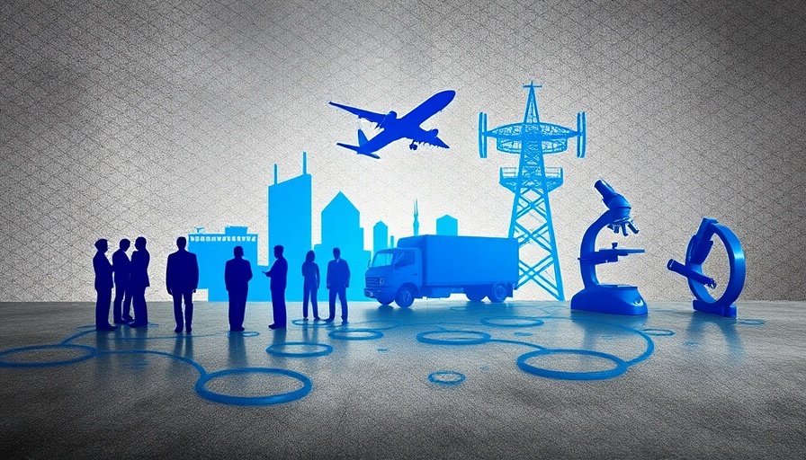 Abstract depiction of technology and data interaction for Palantir Technologies and privacy.