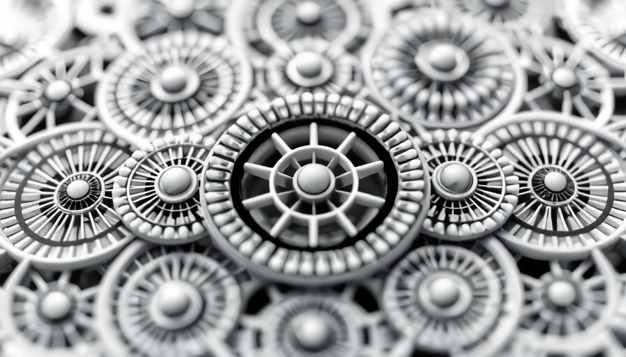 Abstract tissue origami patterns in black and white close-up view.