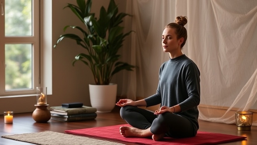 Practicing mindfulness for a healthy lifestyle and sustainable health.