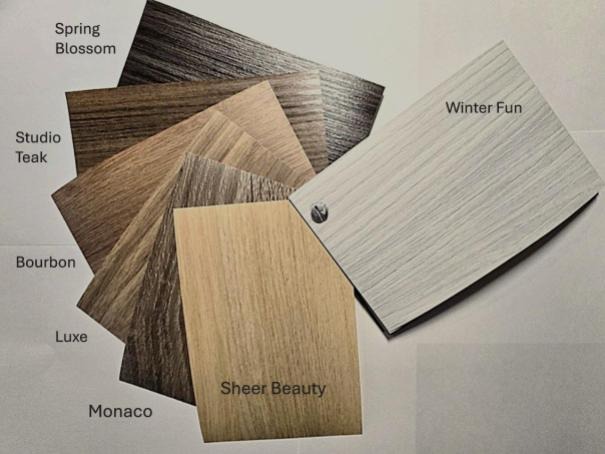 Color Comparison - Woodgrains
