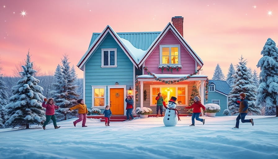 Festive book cover for 'A Merry Little Lie by Sarah Morgan'.