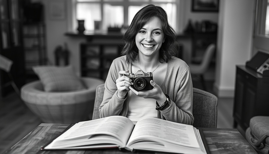 Vintage photos capturing Diane Keaton's style legacy with a camera.