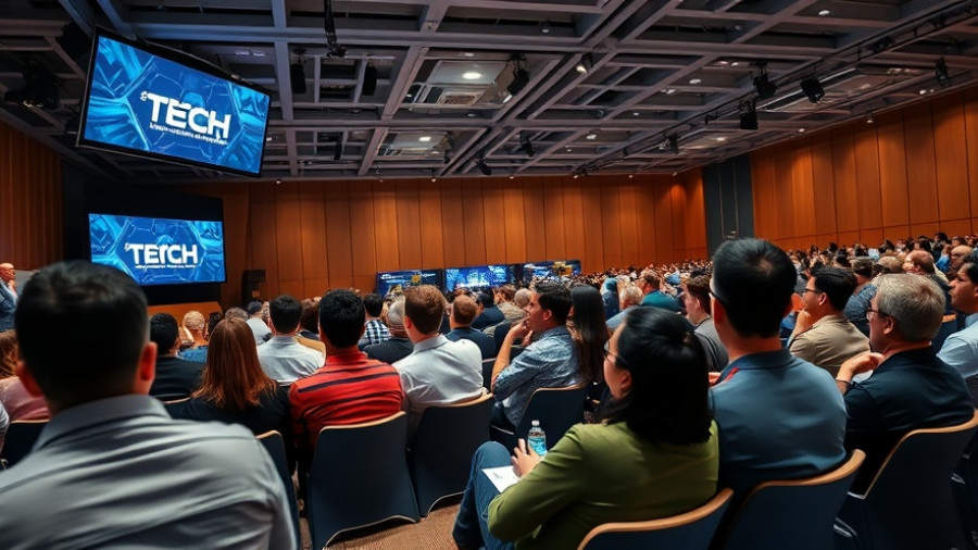 Diverse attendees at a tech event focused on African startup fundraising.