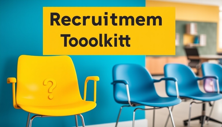 Overtime rulings: Recruitment toolkit with colorful chairs.