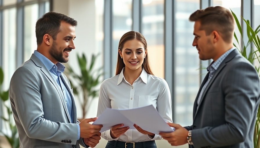 Professionals collaborating in modern office on SaaS financial planning.