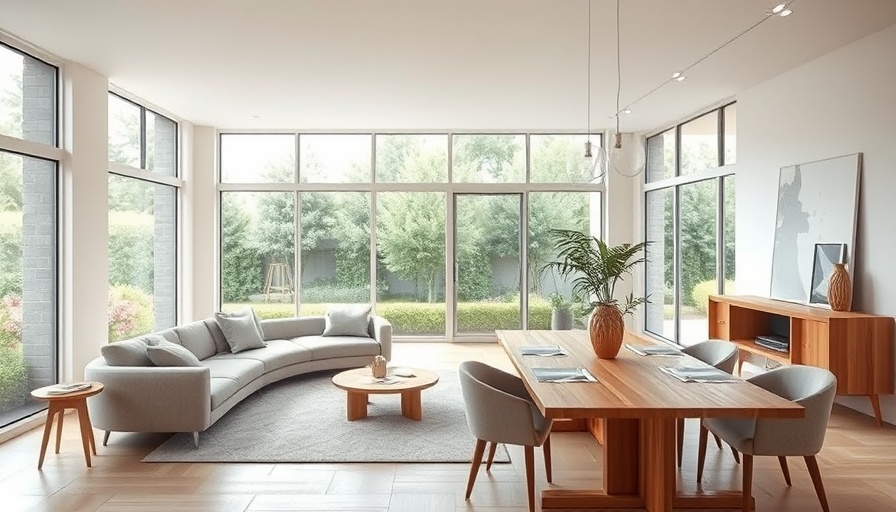 Joyful spaces in a serene minimalist living room with elegant decor.