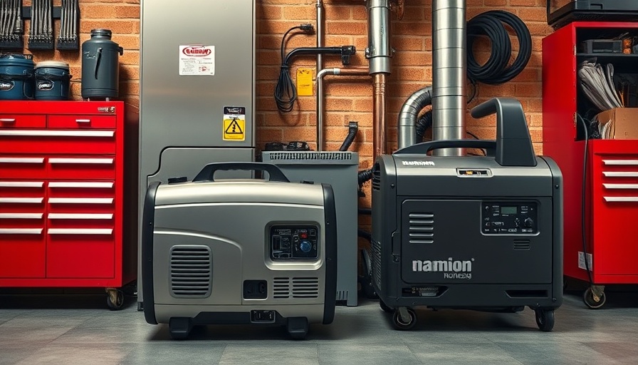 Anker SOLIX F3800 Plus generator connecting to furnace for storm preparedness.